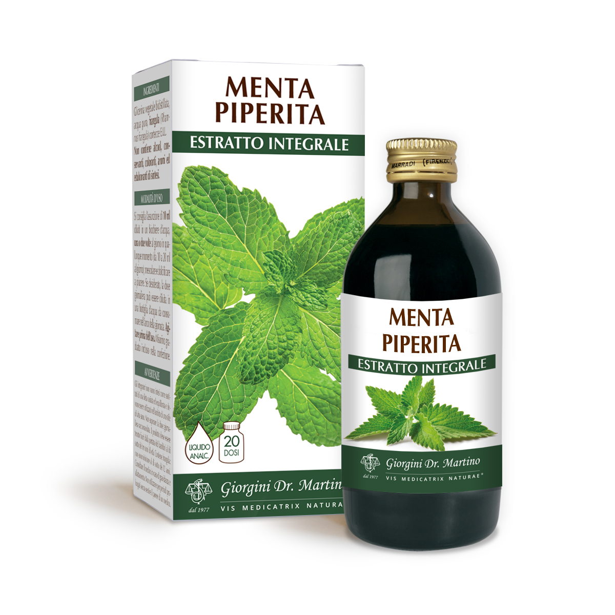 MENTA PIPERITA ESTRATTO INTEGRALE 200 ML main product photo
