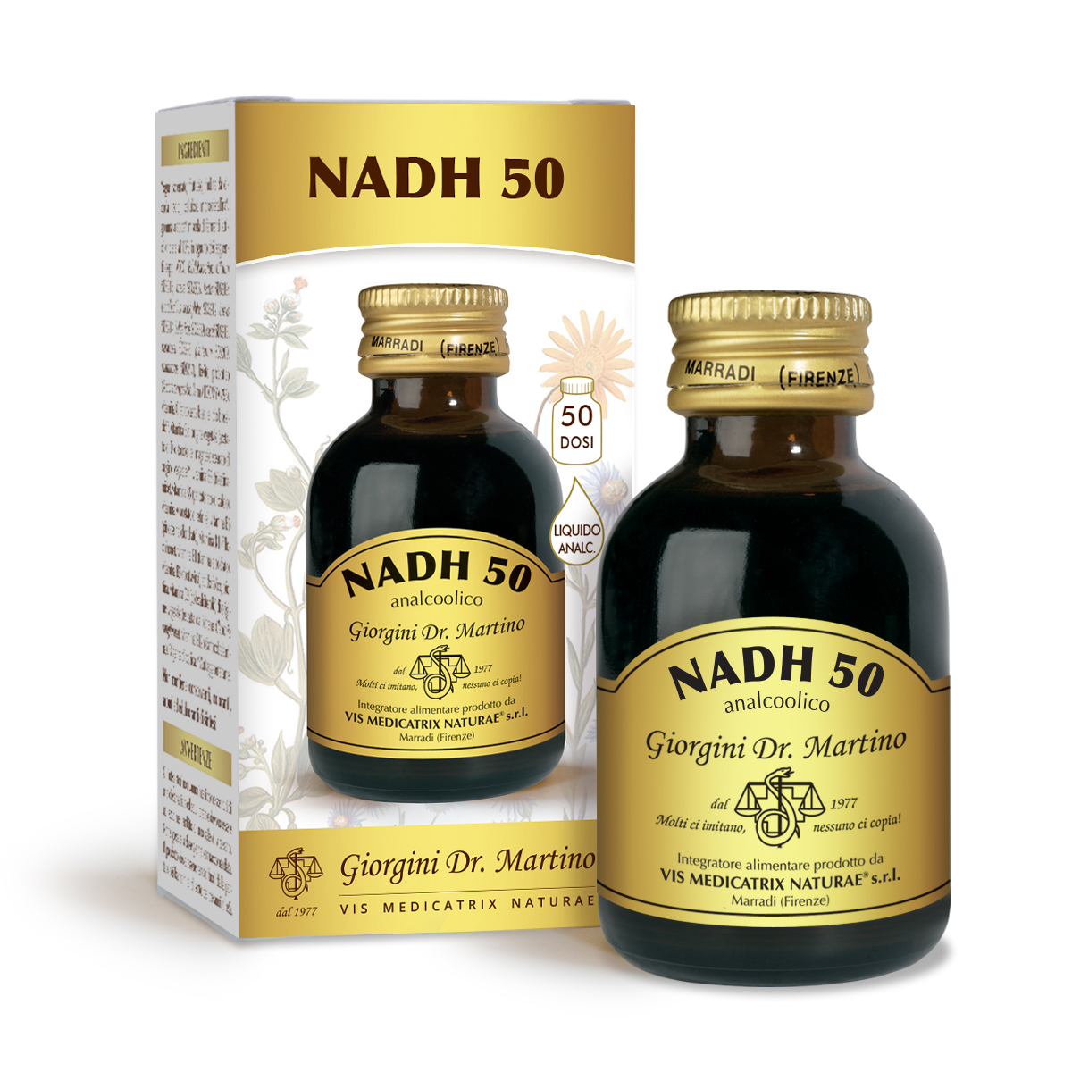NADH 50 Liquido analcoolico main product photo