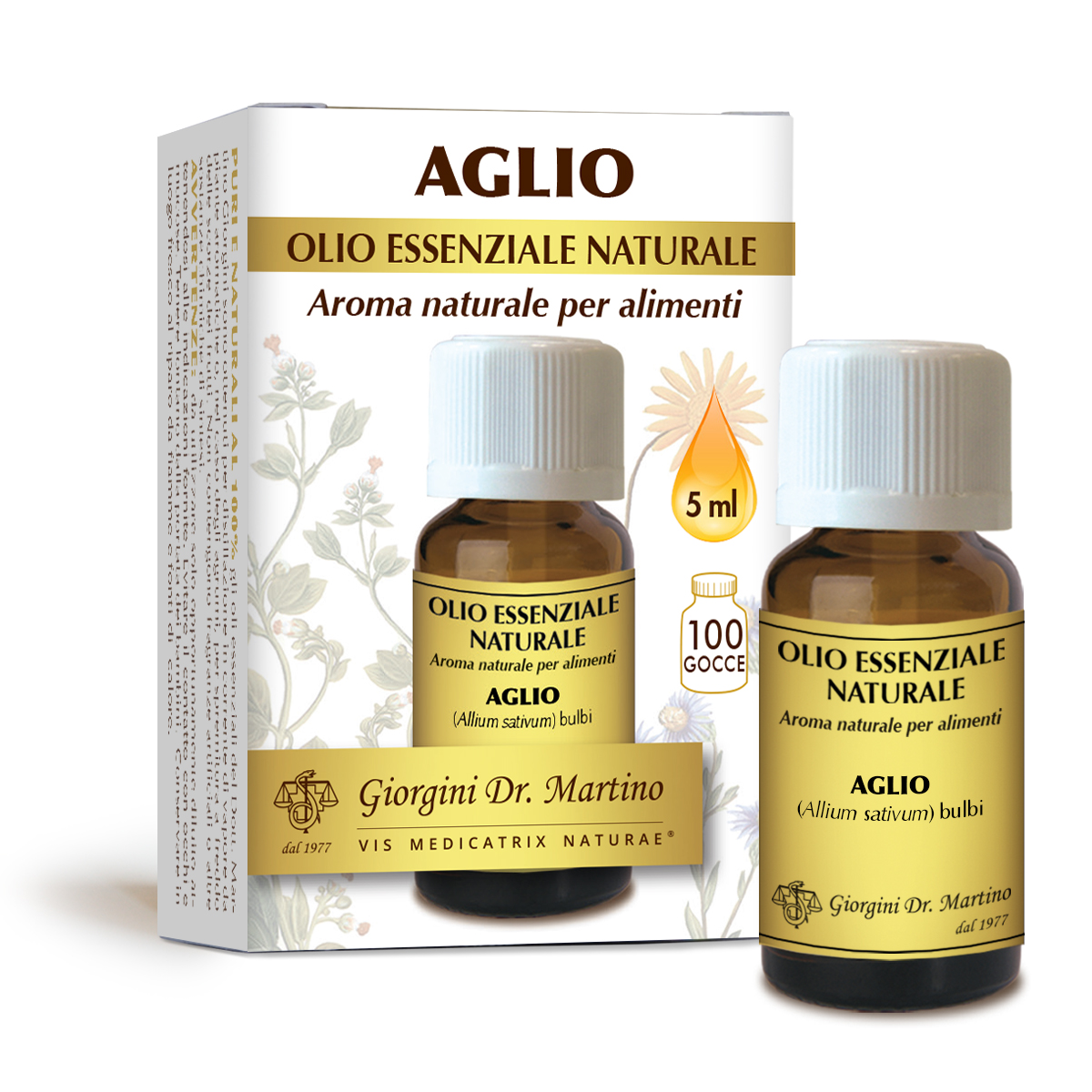 AGLIO olio essenziale naturale 5 ml main product photo