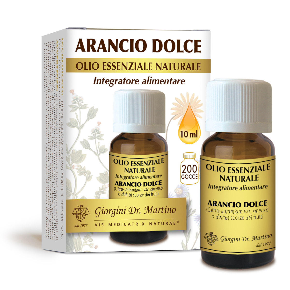 ARANCIO DOLCE olio essenzialenaturale 10 ml main product photo
