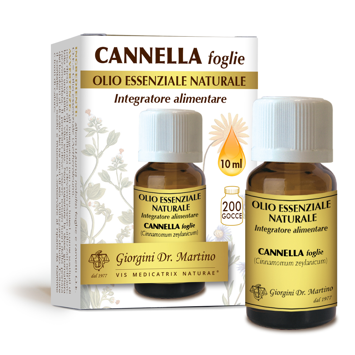 CANNELLA FOGLIE Olio essenziale naturale Olio
