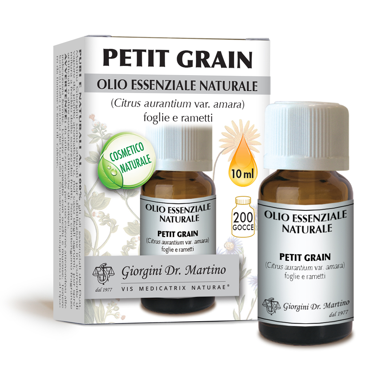 PETIT GRAIN Olio essenziale naturale Olio