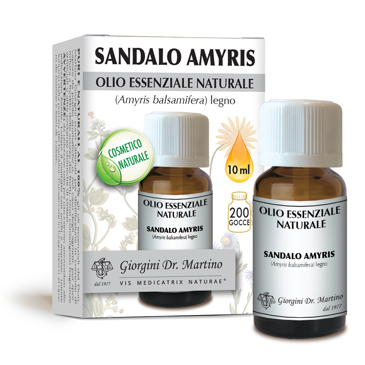 SANDALO AMYRIS Olio essenziale naturale Olio