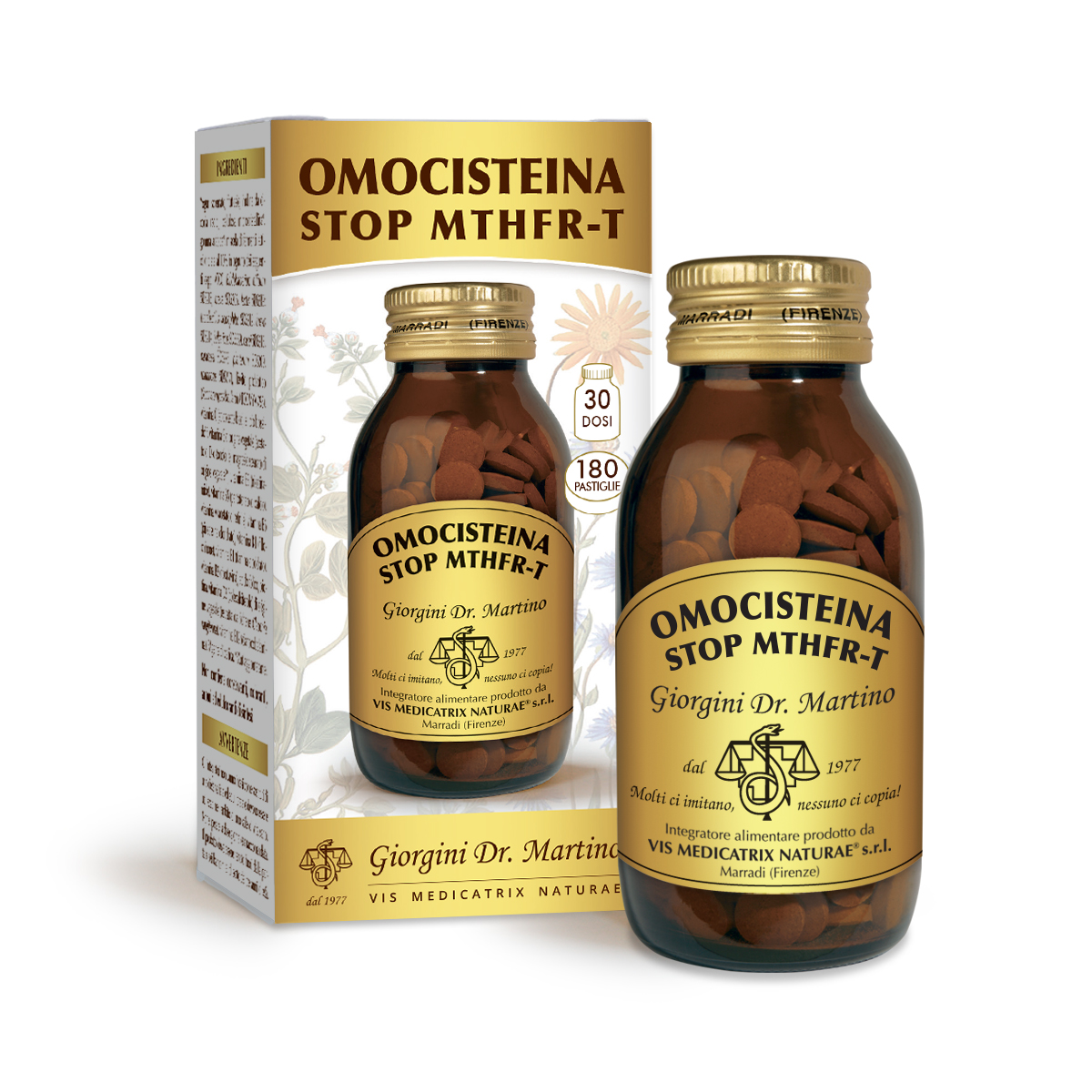 HOMOCYSTEINE STOP MTHRF-T 90g 500 mg tablets main product photo