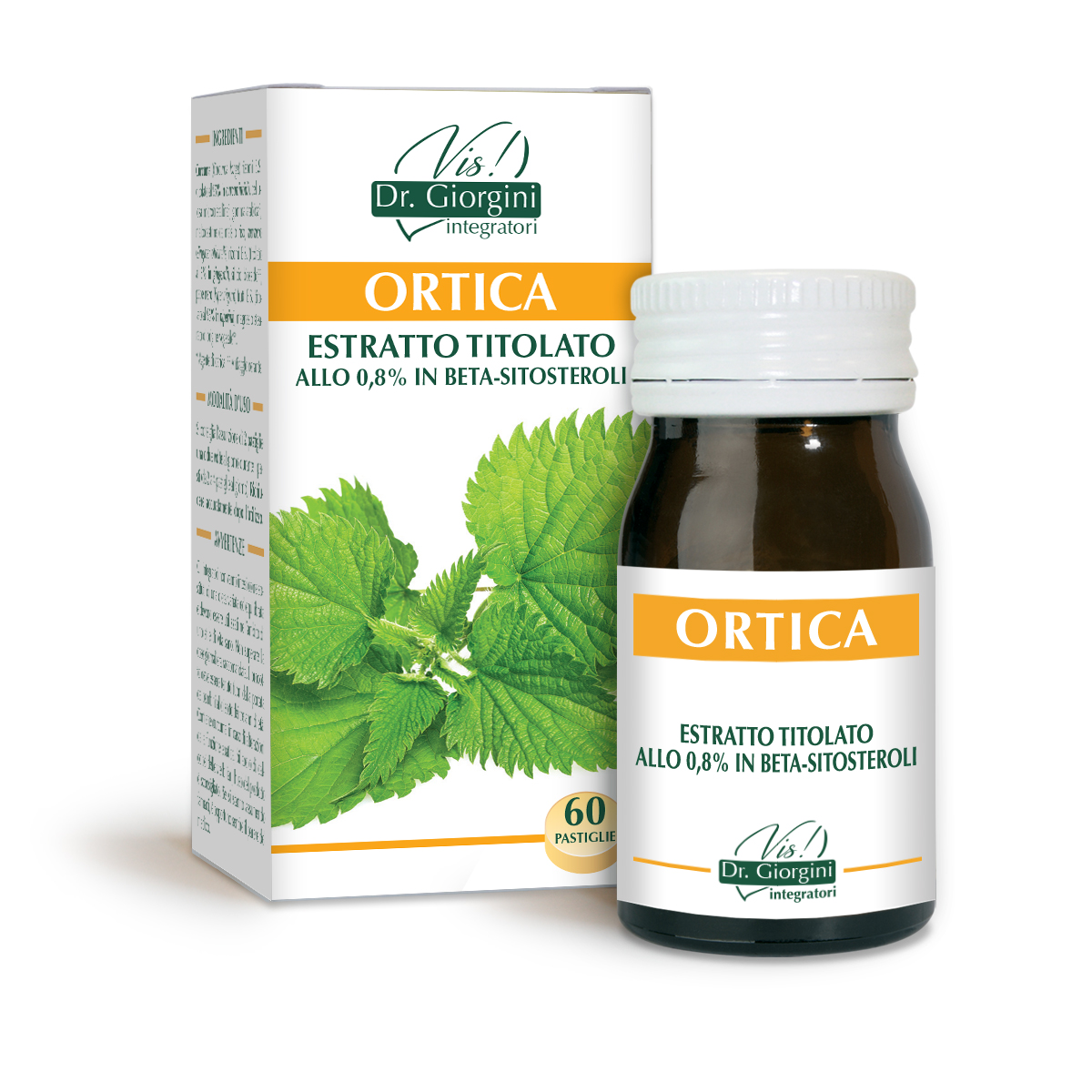 ORTICA ESTRATTO TITOLATO 60 pastiglie main product photo