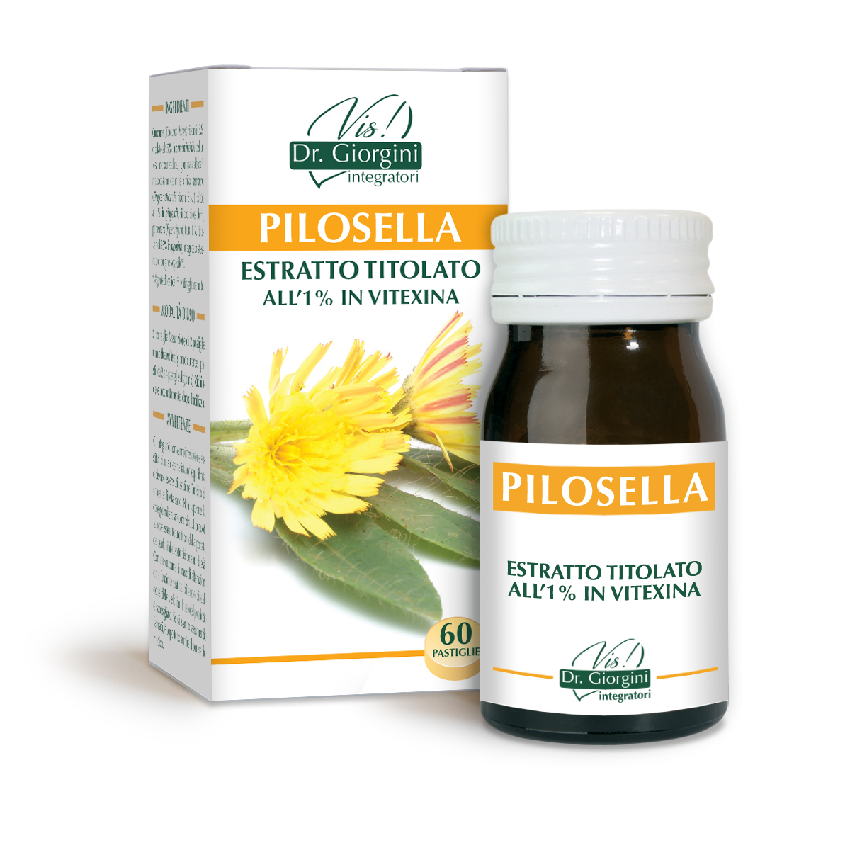 PILOSELLA ESTRATTO TITOLATO 60 pastiglie main product photo