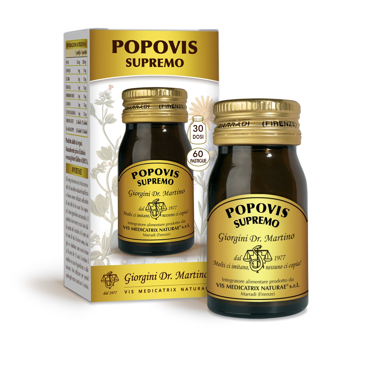 POPOVIS SUPREMO Pastiglie main product photo
