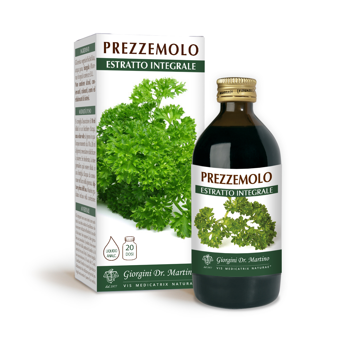 PREZZEMOLO ESTRATTO INTEGRALE 200 ml main product photo