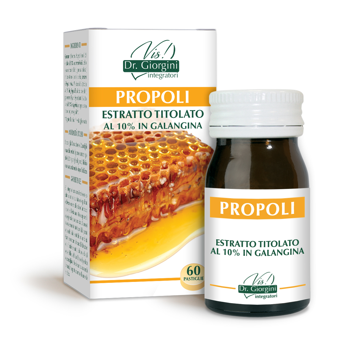PROPOLI ESTRATTO TITOLATO 60 pastiglie main product photo