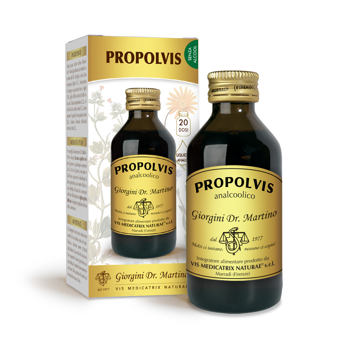 PROPOLVIS 100 ml liquido analcoolico main product photo