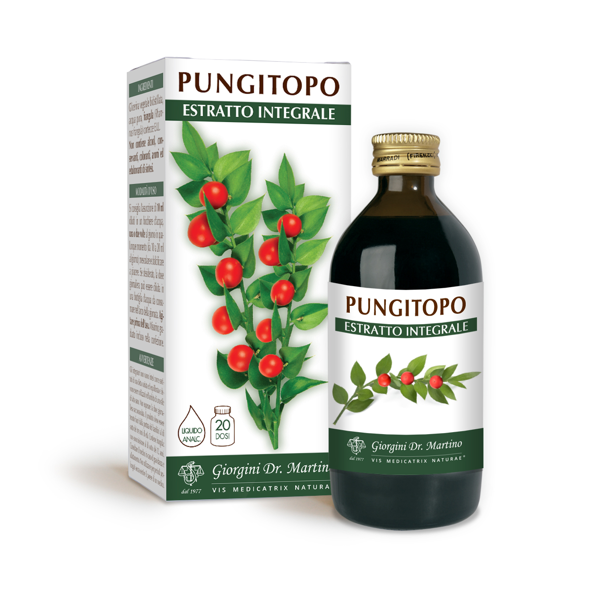 PUNGITOPO ESTRATTO INTEGRALE 200 ml main product photo