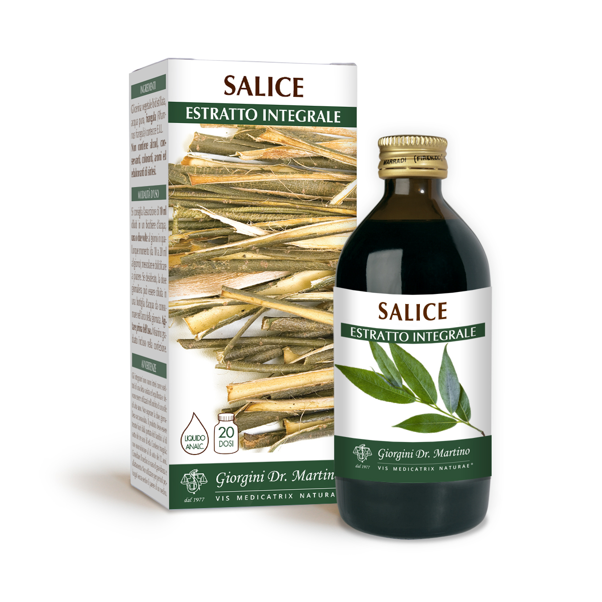 SALICE ESTRATTO INTEGRALE 200 ml main product photo