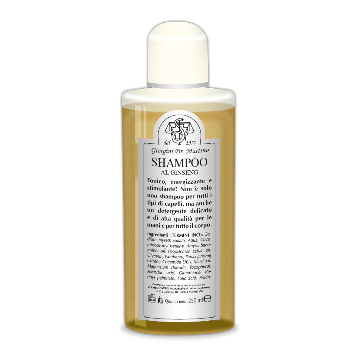 GINSENG SHAMPOO 250 ml main product photo