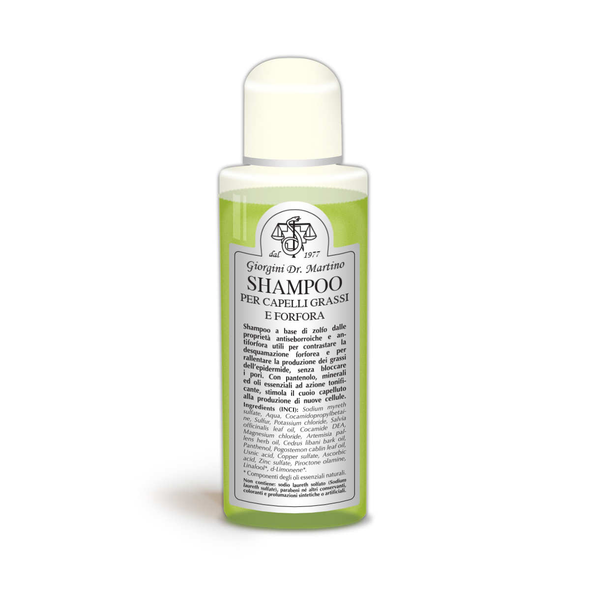 OILY HAIR AND DANDRUFF SHAMPOO 125 ml main product photo