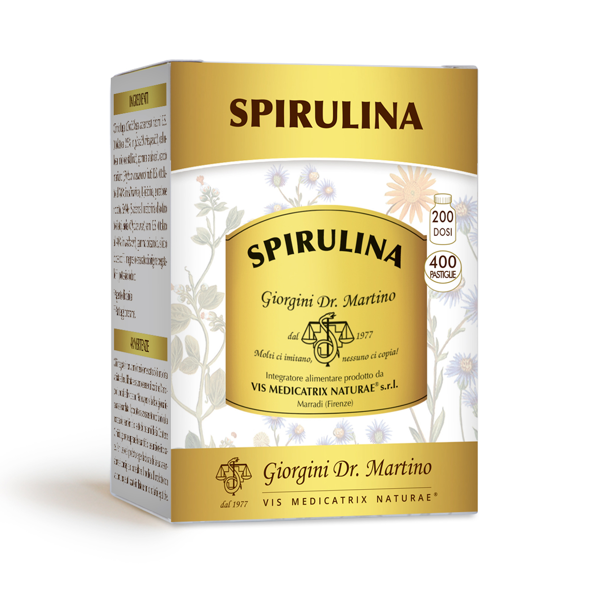 SPIRULINA 400 pastiglie main product photo