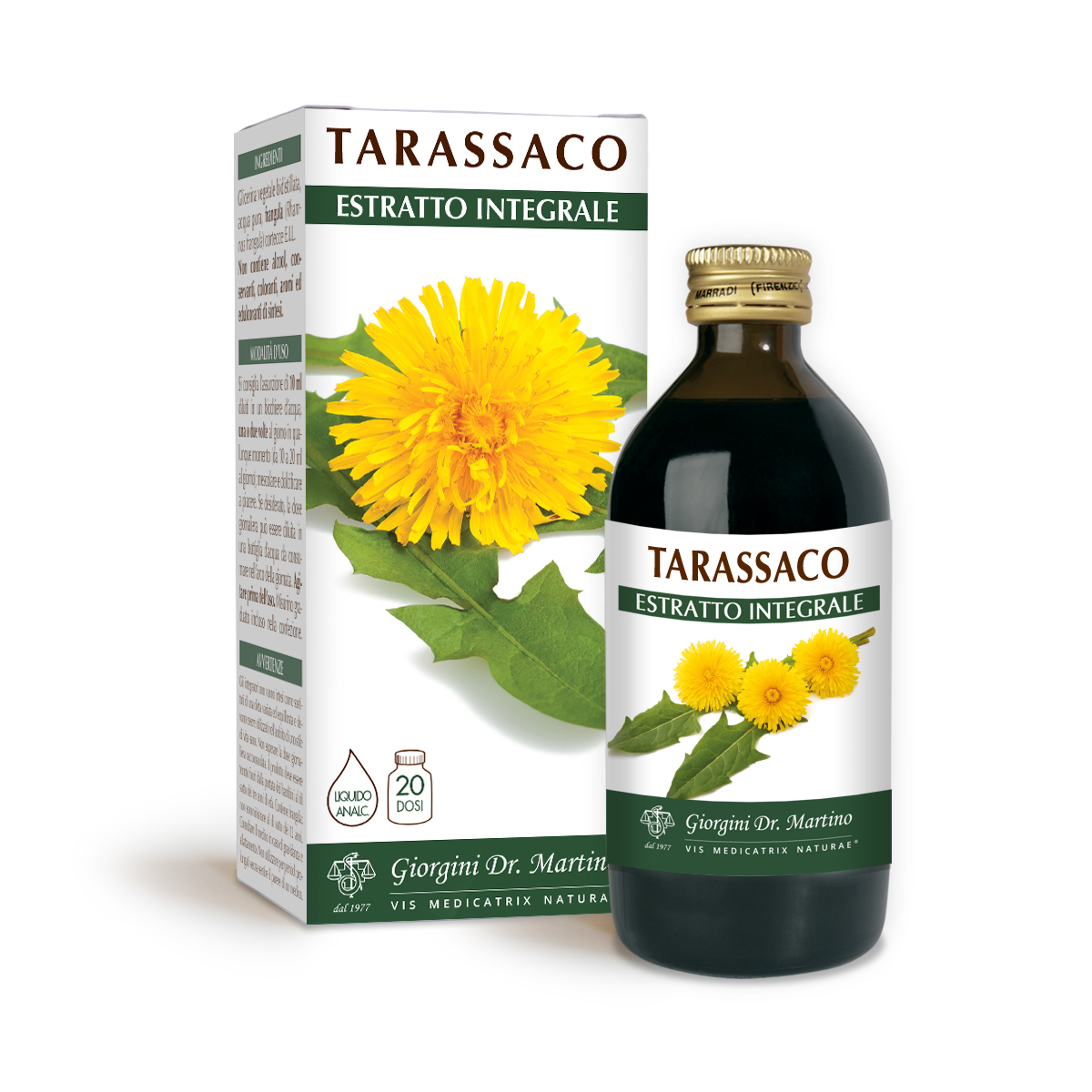 DANDELION Whole Extract Alcohol-free liquid