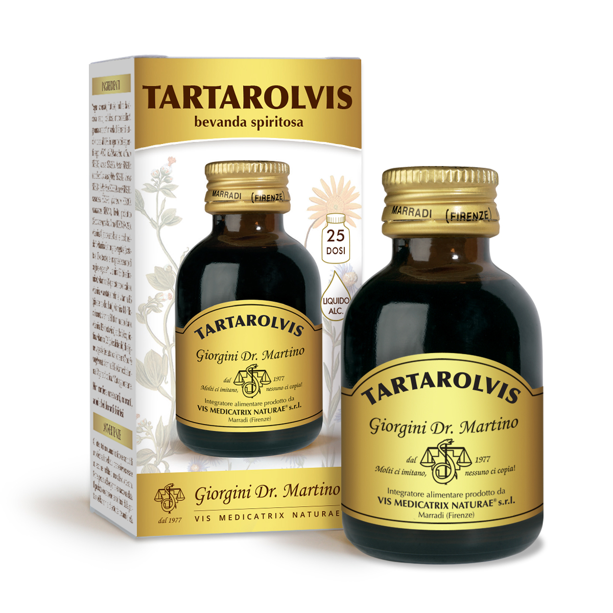 TARTAROLVIS Alcoholic liquid