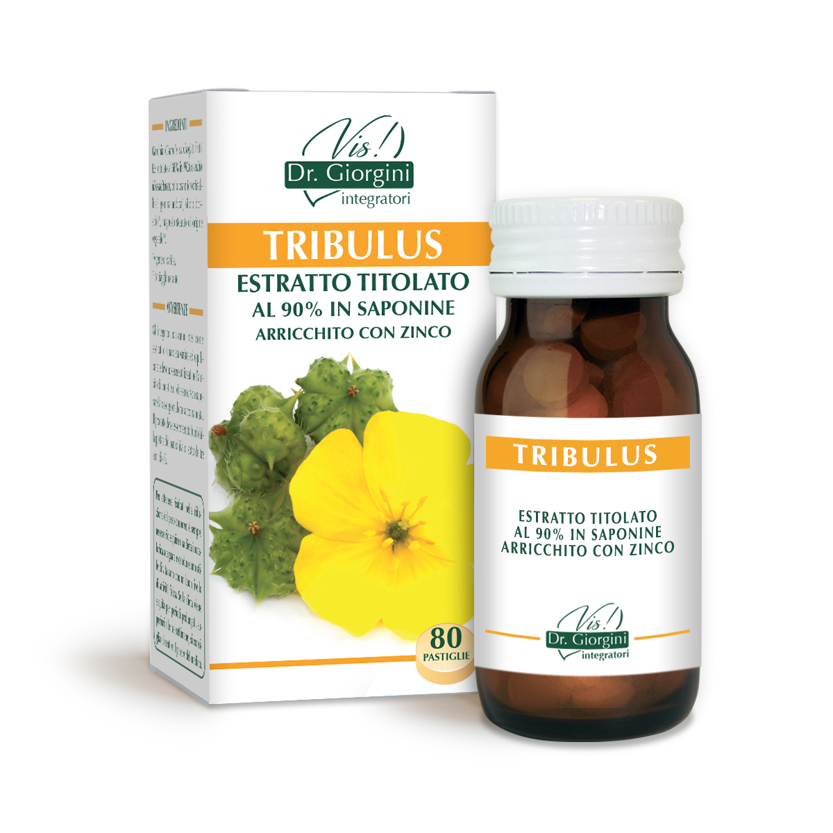 PUNCTURE VINE Titrated extract 80 tablets main product photo