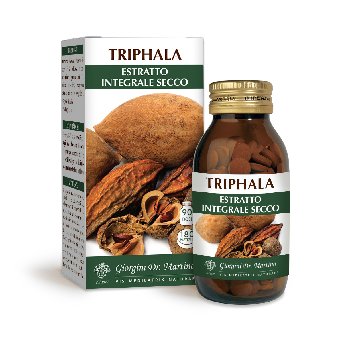 TRIPHALA Extrait Intégral Sec Pastilles