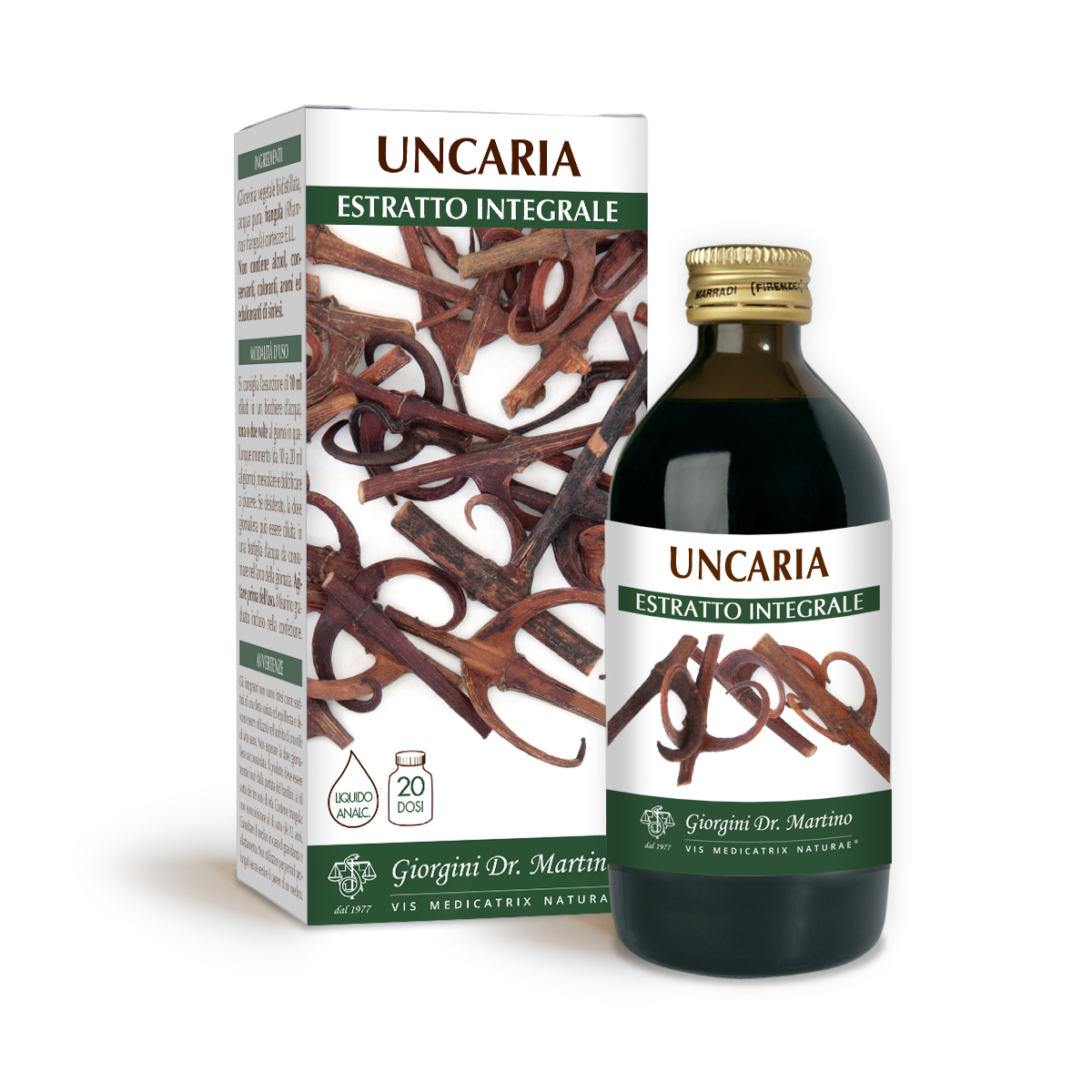 UNCARIA ESTRATTO INTEGRALE 200 ml main product photo