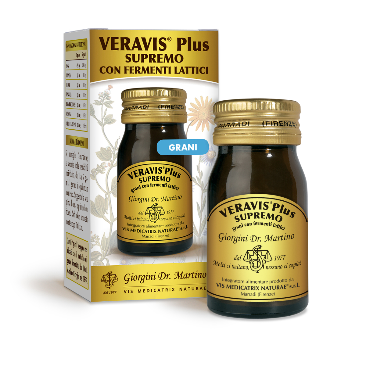 VERAVIS Plus SUPREMO con fermenti lattici Grani main product photo