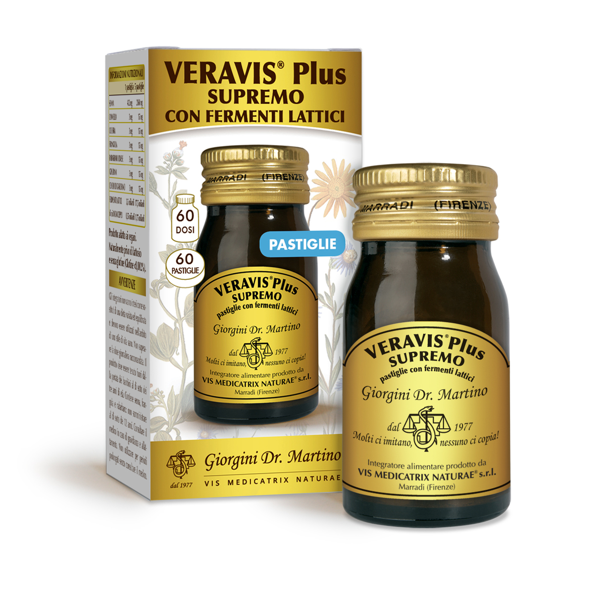 VERAVIS PLUS SUPREME tablets with lactic cultures main product photo