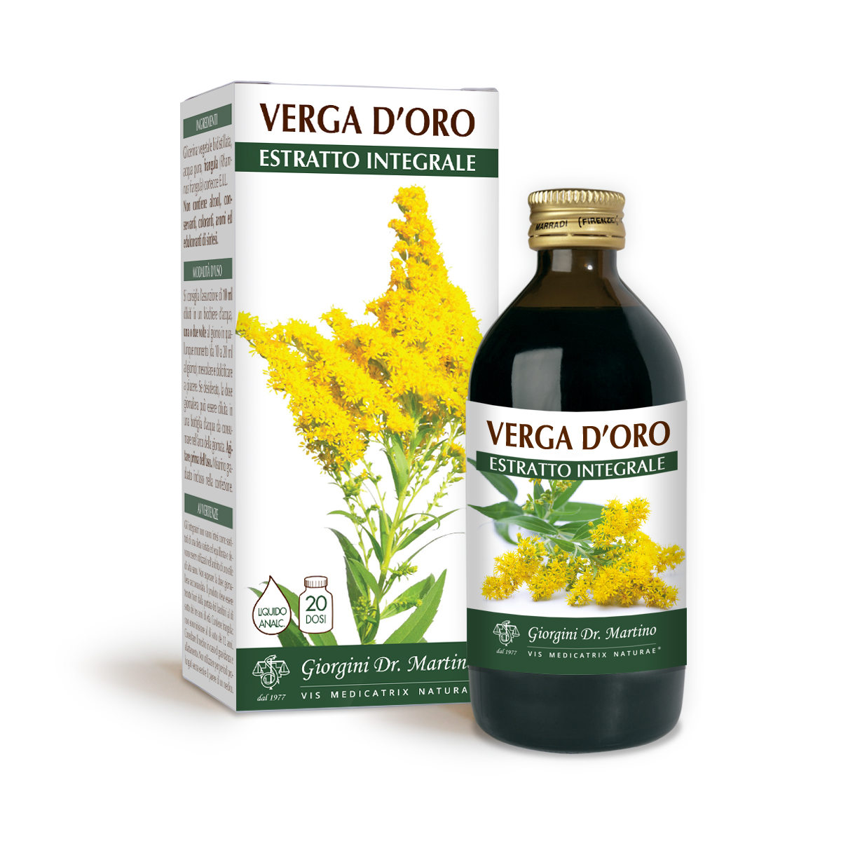 VERGA D'ORO ESTRATTO INTEGRALE 200 ml main product photo