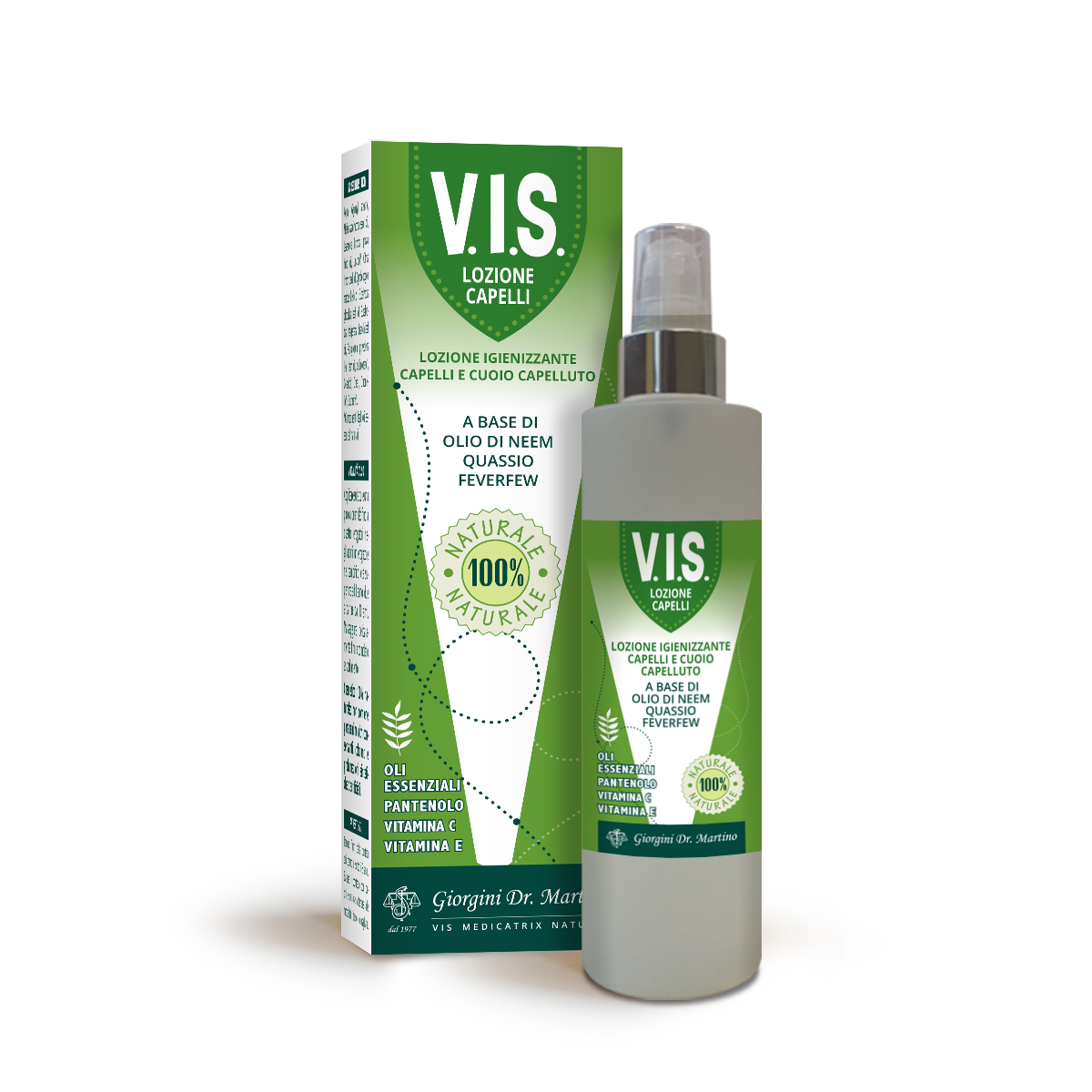 V.I.S. LOZIONE CAPELLI 125 ml main product photo