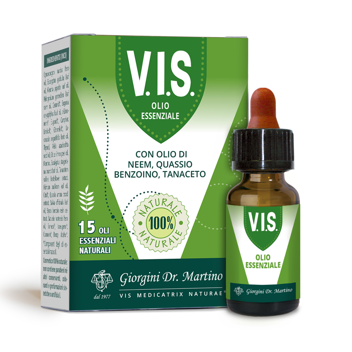 V.I.S. OLIO ESSENZIALE gocce 10 ml main product photo