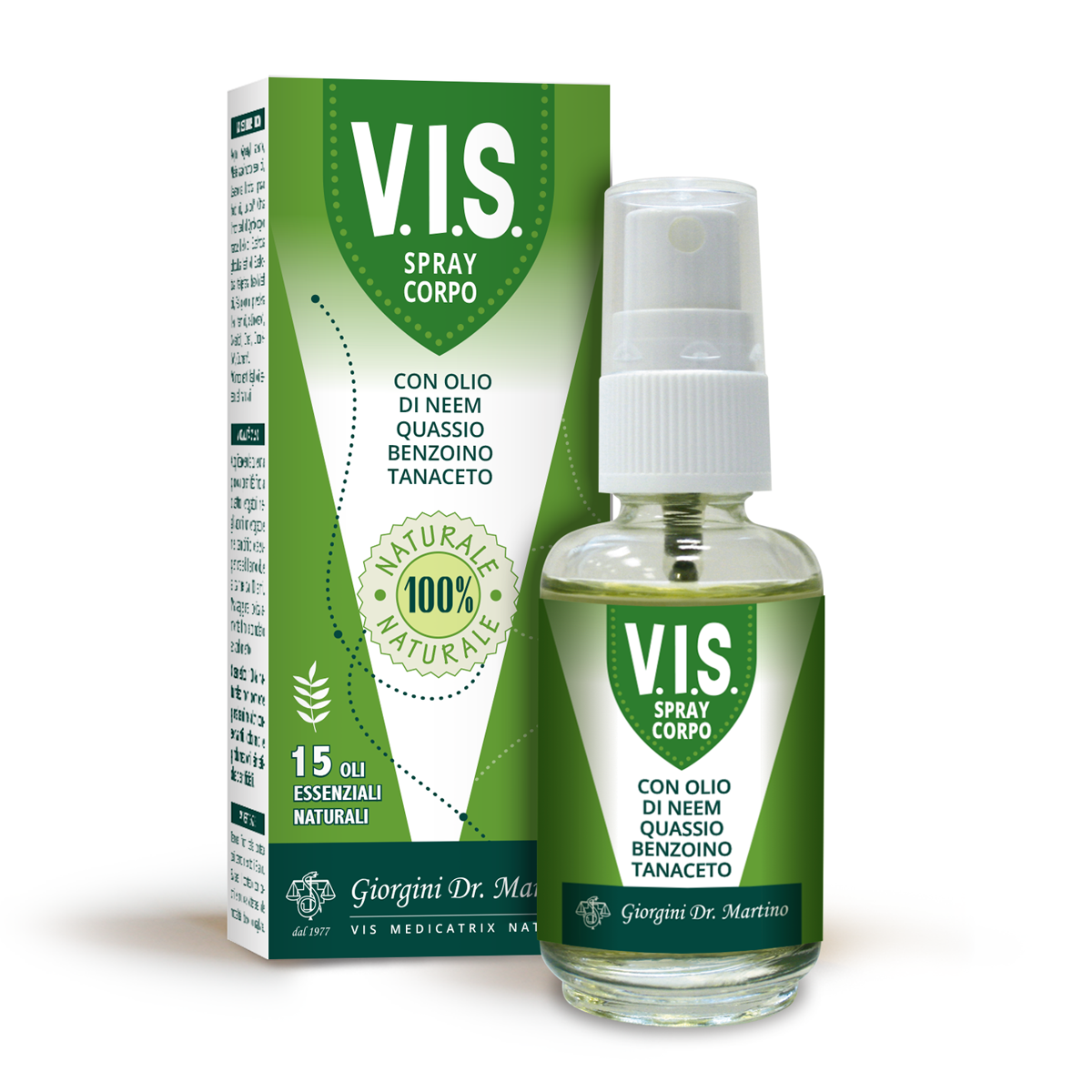 V.I.S. SPRAY CORPO Liquido alcoolico spray