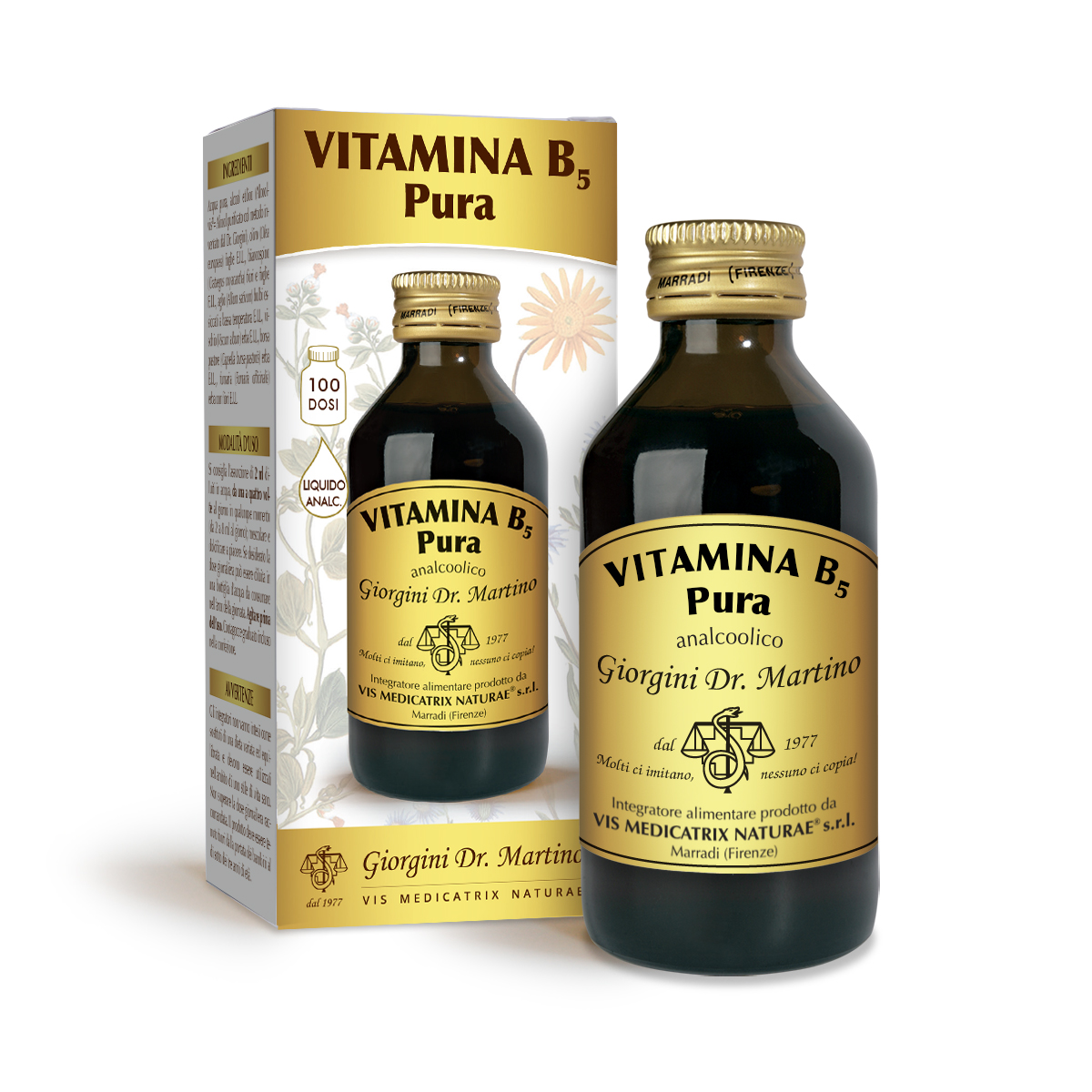 Pure VITAMIN B5 alcohol-free 100 ml main product photo