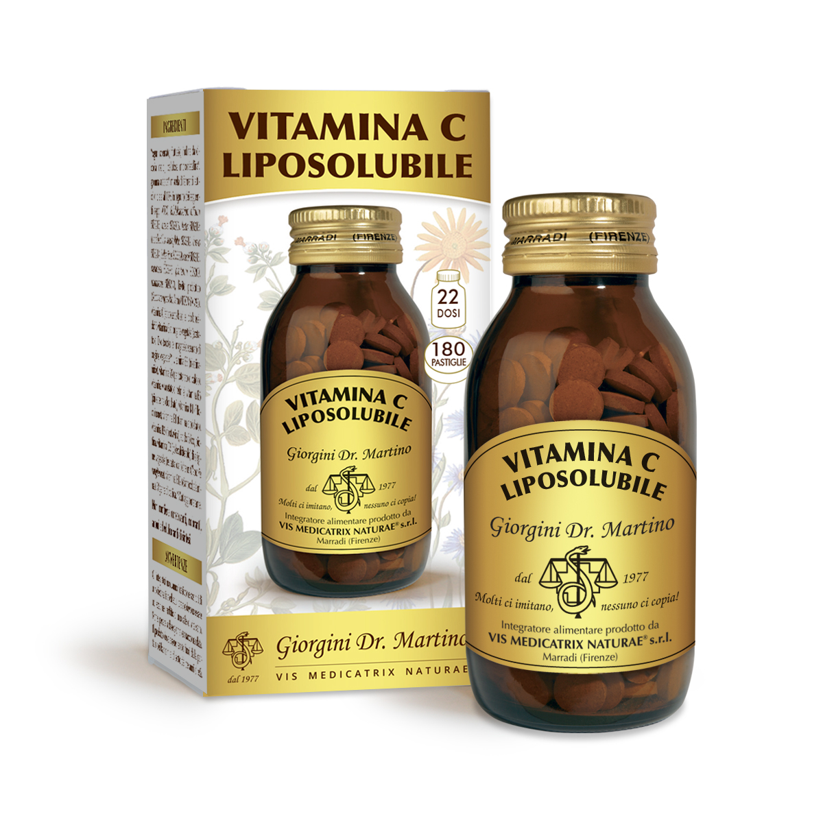 VITAMINA C LIPOSOLUBILE Pastiglie VITAMINA C LIPOSOLUBILE Pastiglie