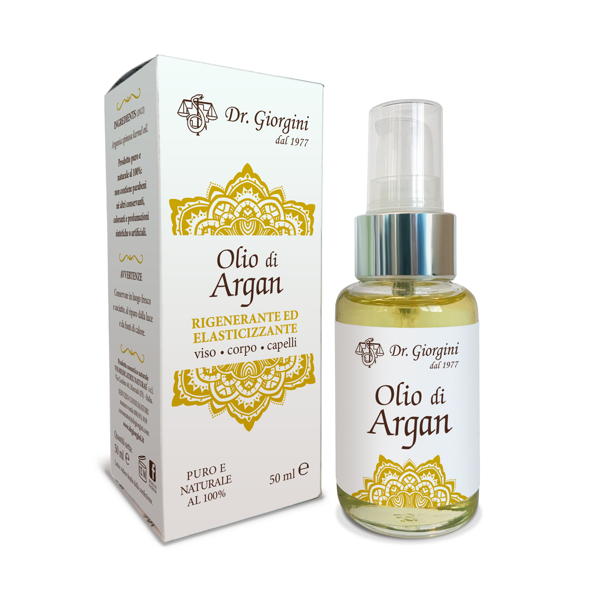 OLIO DI ARGAN 50 ml main product photo
