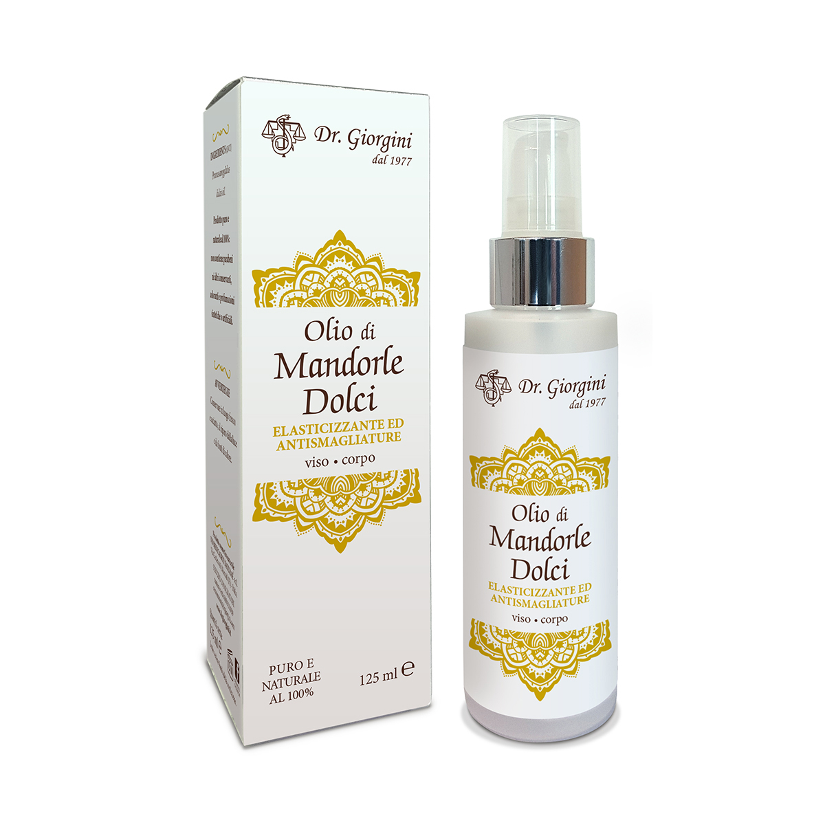 OLIO DI MANDORLE DOLCI Olio main product photo